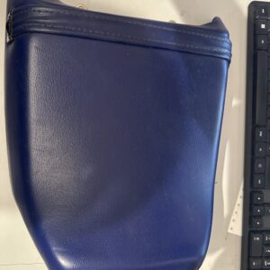 SUZUKI GSX-R750 J-L (1988-90), GSX-R1100 (1989-90) REAR PASSENGER SEAT (BLUE) NOS 45300-17C00