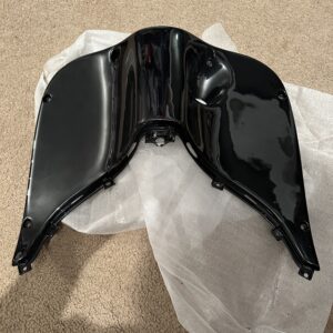 Lexmoto Valencia 50 (ZN50QT-K), Lexmoto Valencia 125 (ZN125T-K) INNER FRONT LEGSHIELD PANEL (GLOSS BLACK) NEW! 81131-DGW-9000