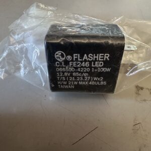 FLASHER RELAY FOR LED INDICATORS 12V 21/23/27W (MAX 4 BULBS) MMPREL040