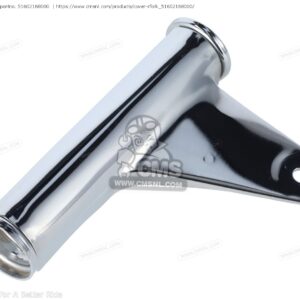 HONDA MB100, HONDA H100 (1980-) R/H FRONT FORK HEADLIGHT HOLDER CHROME GENUINE NOS 51602-168-000