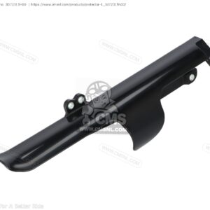 YAMAHA WR250X 32D (2009-12) FRONT FORK L/H LOWER PROTECTOR (BLACK) NEW 3D7-2315H-00